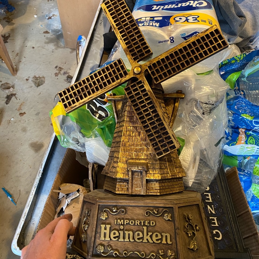 Heineken beer signs and memorabilia